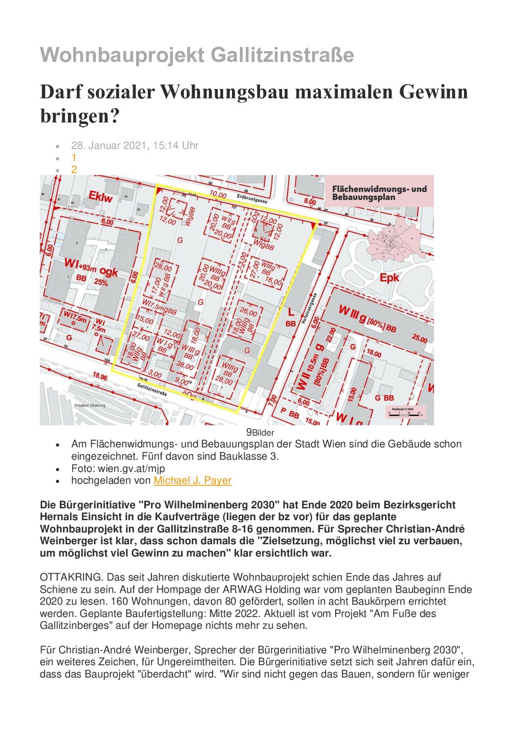 Pro Wilhelminenberg