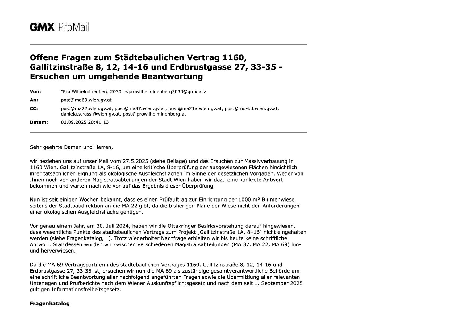 Pro Wilhelminenberg