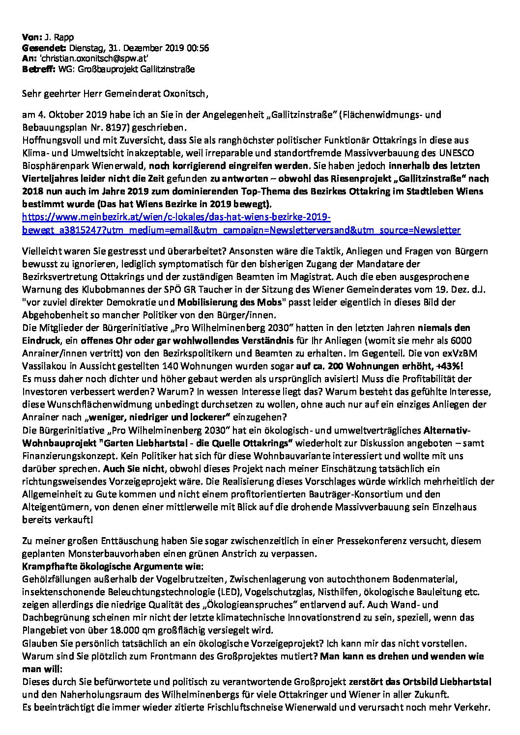 Pro Wilhelminenberg